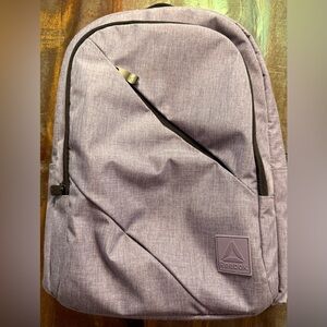 Reebok Lavender Laptop Backpack Everyday Gym or Travel Bag EUC